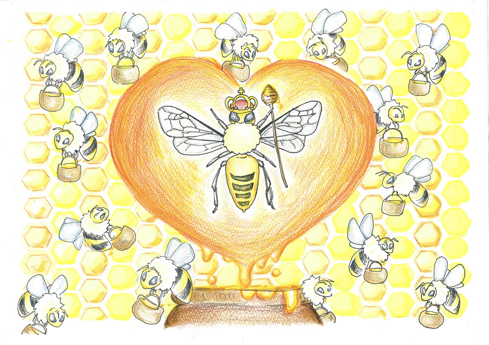 愛ある蜂蜜